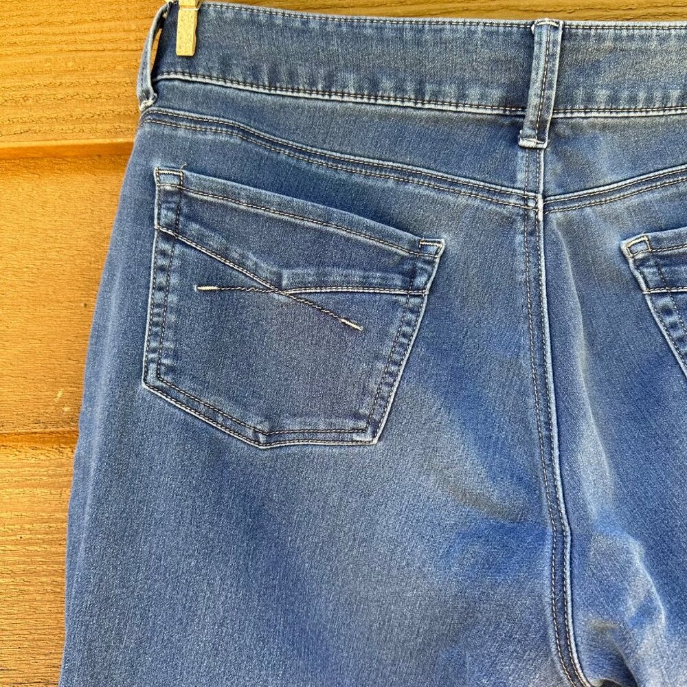 Lee Riders Mid Rise Skinny Stretchy Blue Jegging Jeans Size15 - Picture 12 of 13